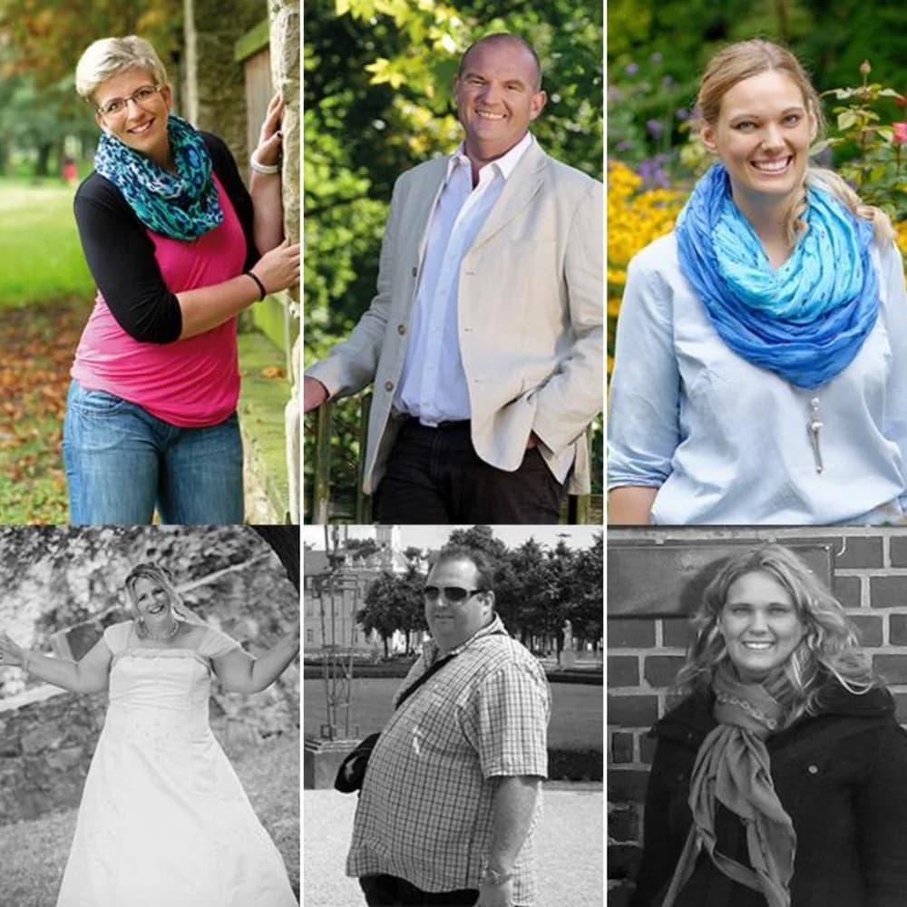 Before and after photos of Metabolic Balance clients who have lost weight on the program