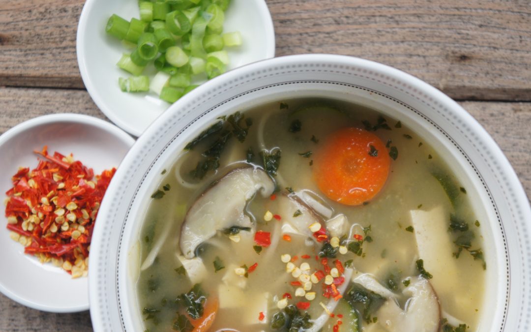 Probiotic Vegetable Miso Soup